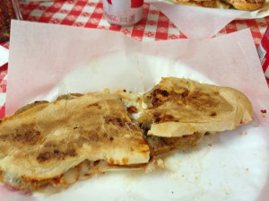 I really did want to take a picture before I started eating it.  I really did.