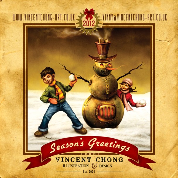 Did you...did you build that snowman yourself?