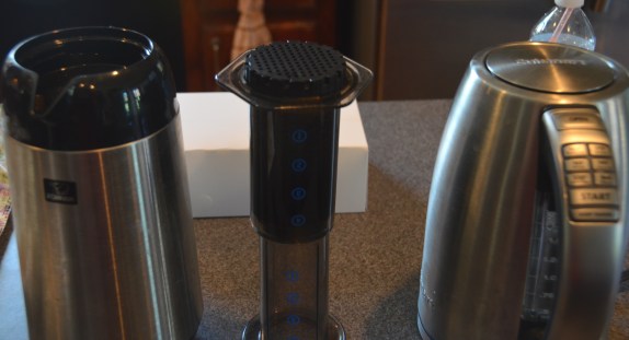 Inverted Aeropress coffee madness!